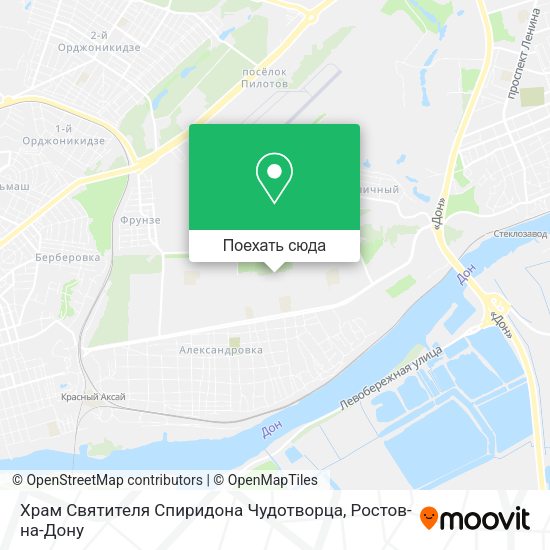 Карта Храм Святителя Спиридона Чудотворца