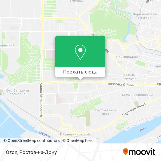 Карта Ozon