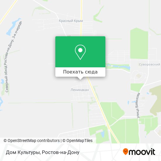 Карта Дом Культуры