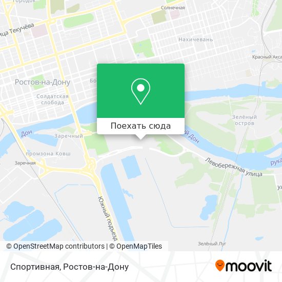 Карта Спортивная