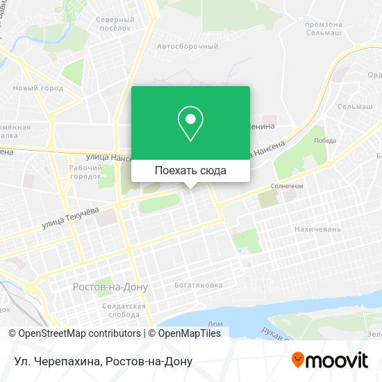 Карта Ул. Черепахина