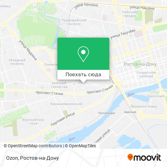 Карта Ozon