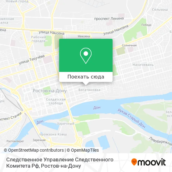 Карта Следственное Управление Следственного Комитета Рф