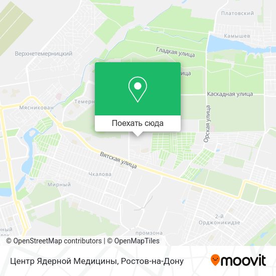 Карта Центр Ядерной Медицины