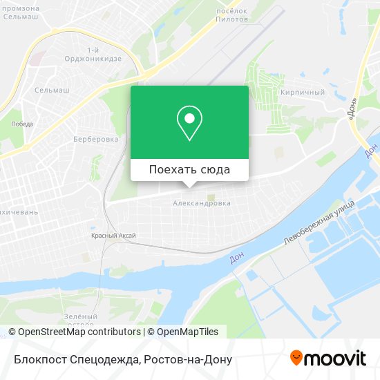 Карта Блокпост Спецодежда