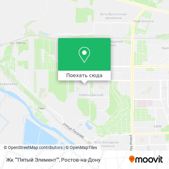 Карта Жк ""Пятый Элемент""