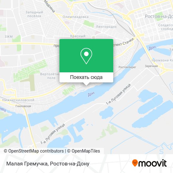 Карта Малая Гремучка