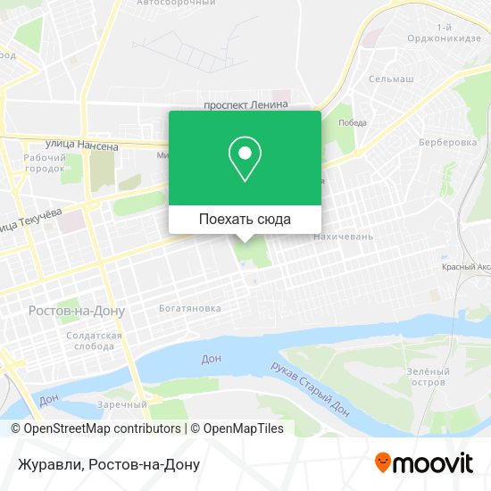 Карта Журавли