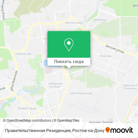 Карта Правительственная Резиденция