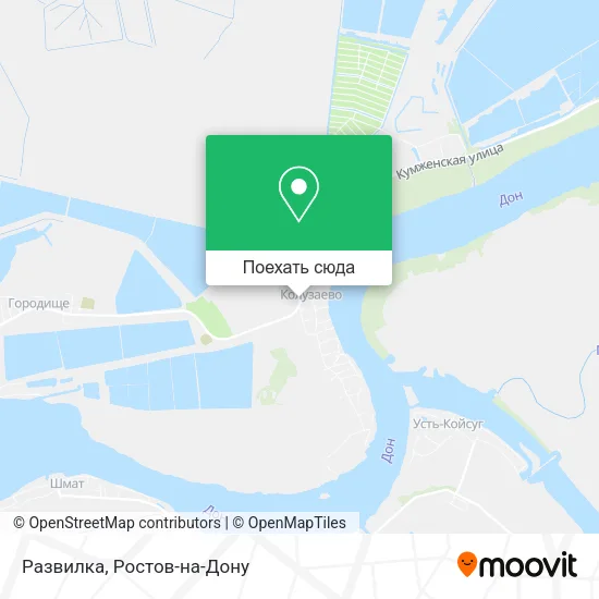 Карта Развилка