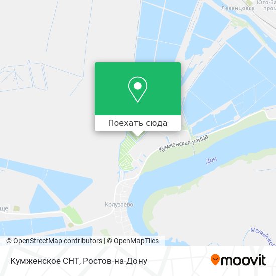 Карта Кумженское СНТ