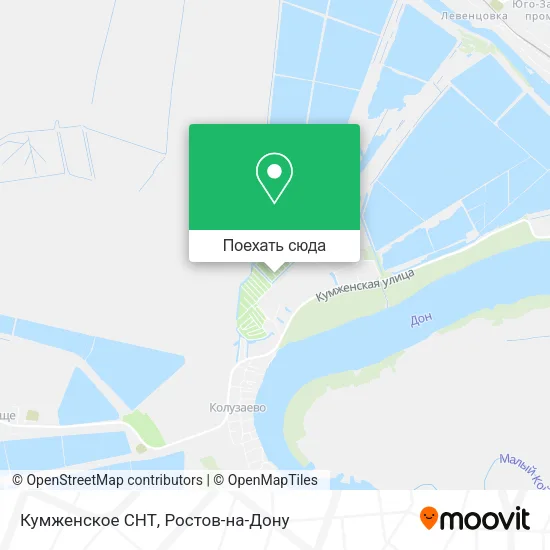 Карта Кумженское СНТ