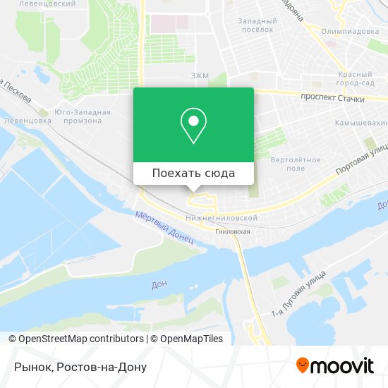 Карта Рынок