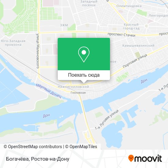Карта Богачёва