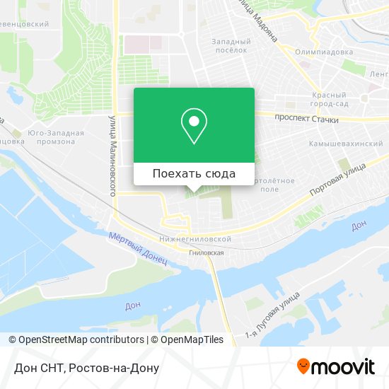 Карта Дон СНТ