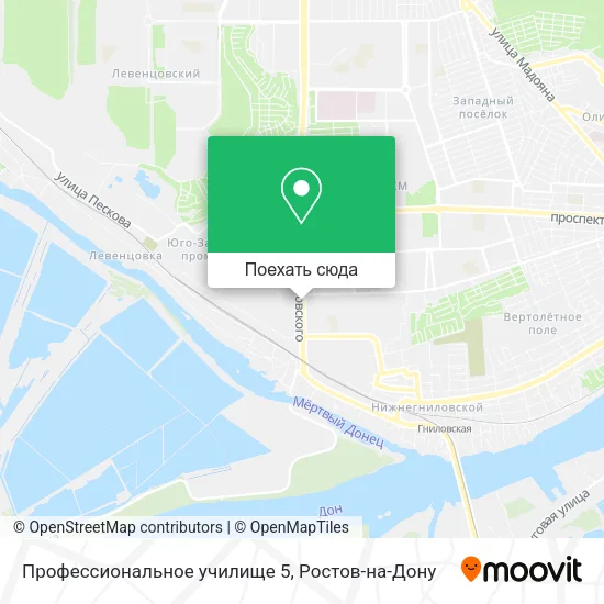 Карта Профессиональное училище 5