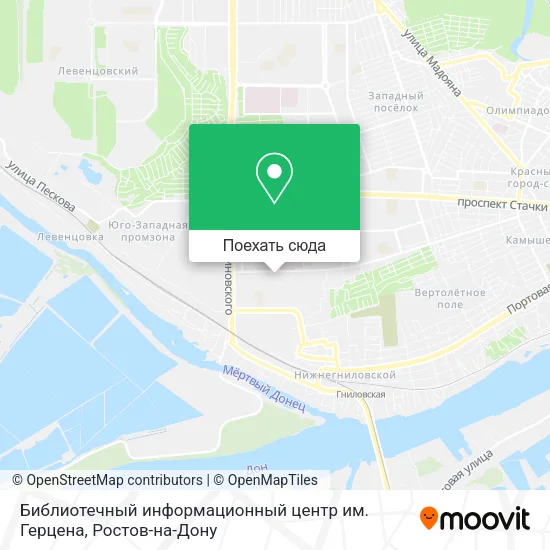 Карта Библиотечный информационный центр им. Герцена