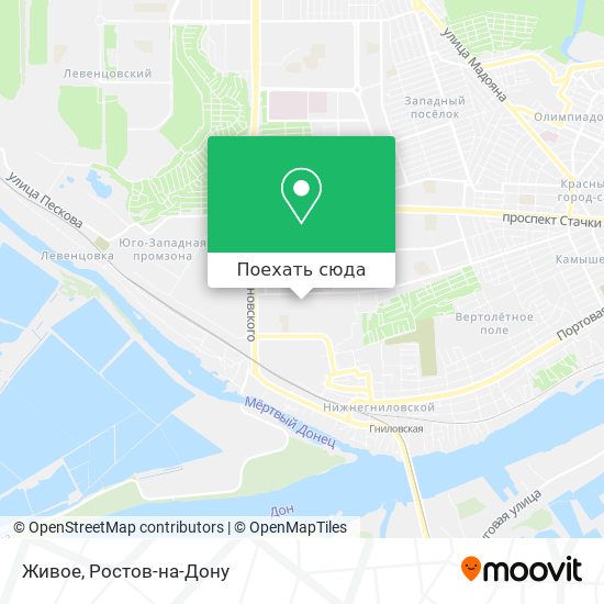 Карта Живое