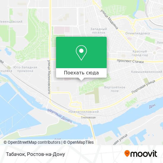 Карта Табачок