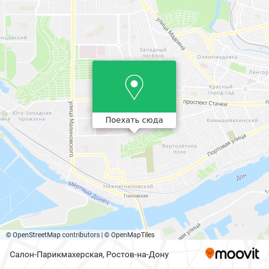 Карта Салон-Парикмахерская