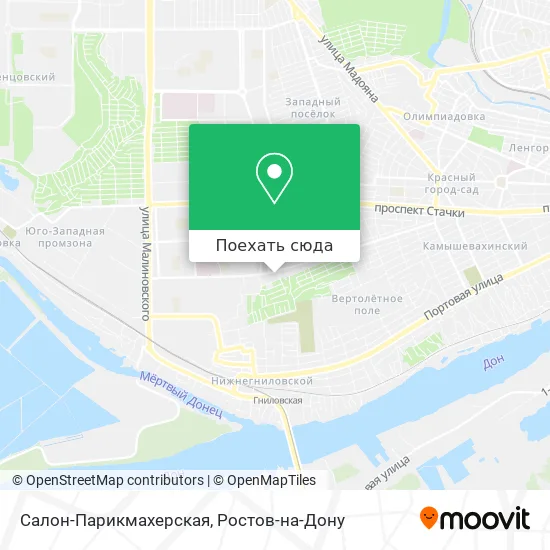 Карта Салон-Парикмахерская