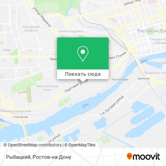 Карта Рыбацкий