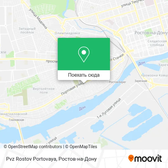 Карта Pvz Rostov Portovaya