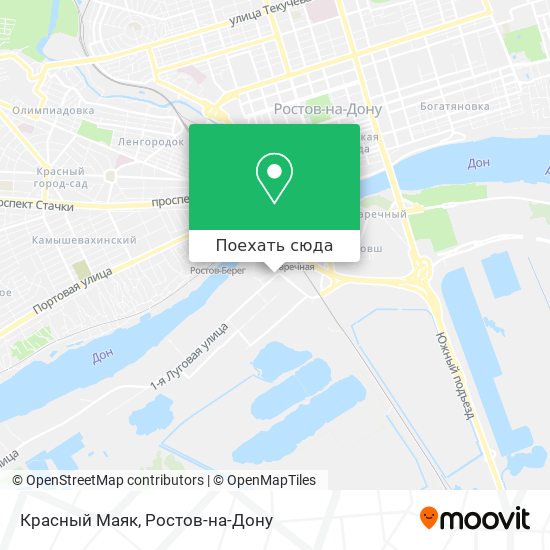 Карта Красный Маяк