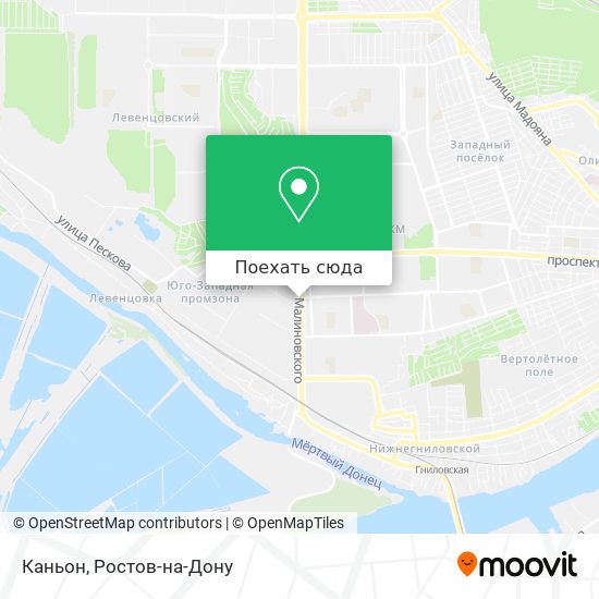 Карта Каньон
