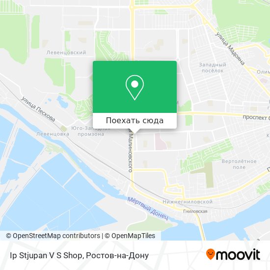 Карта Ip Stjupan V S Shop