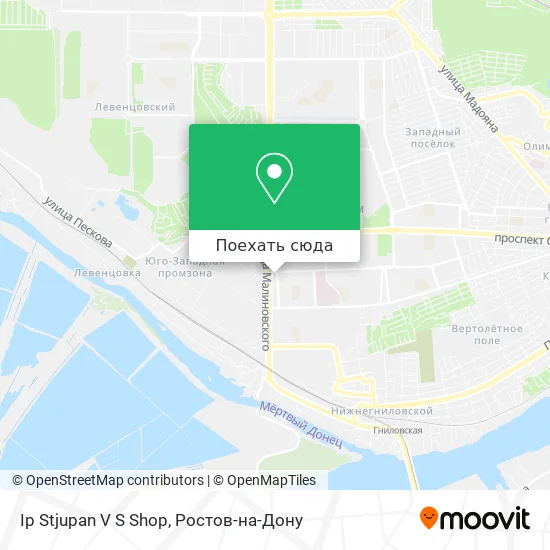 Карта Ip Stjupan V S Shop