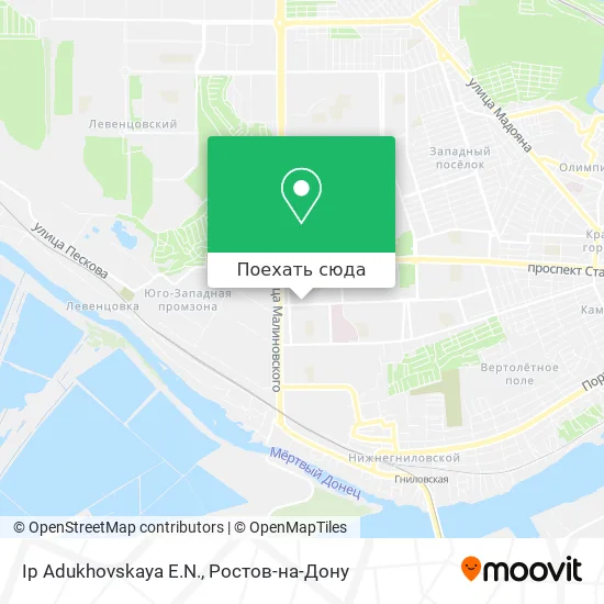 Карта Ip Adukhovskaya E.N.