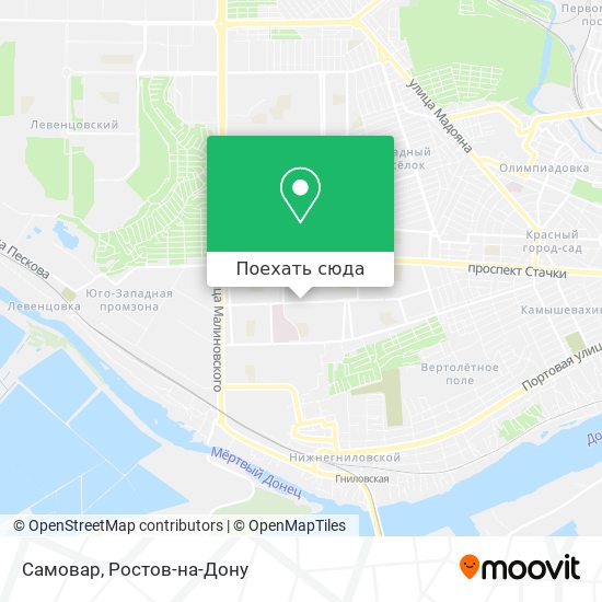 Карта Самовар