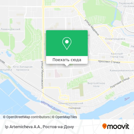 Карта Ip Artemicheva A.A.