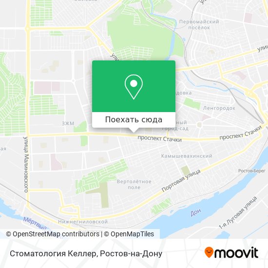 Карта Стоматология Келлер