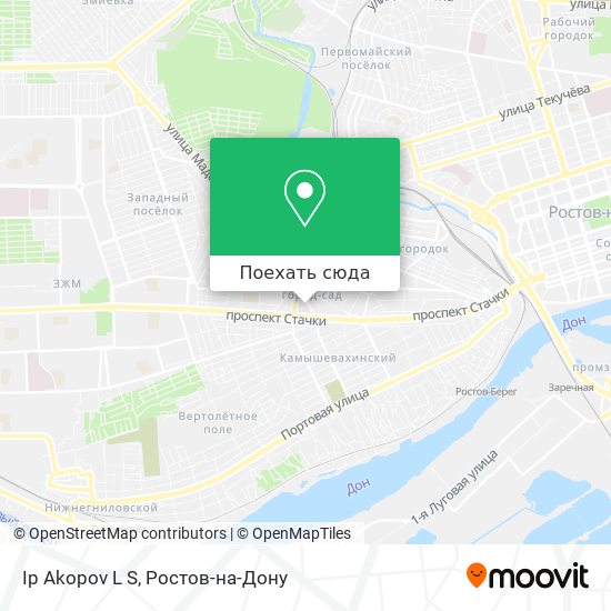 Карта Ip Akopov L S