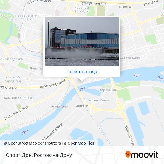Карта Спорт-Дон