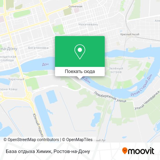 Карта База отдыха Химик