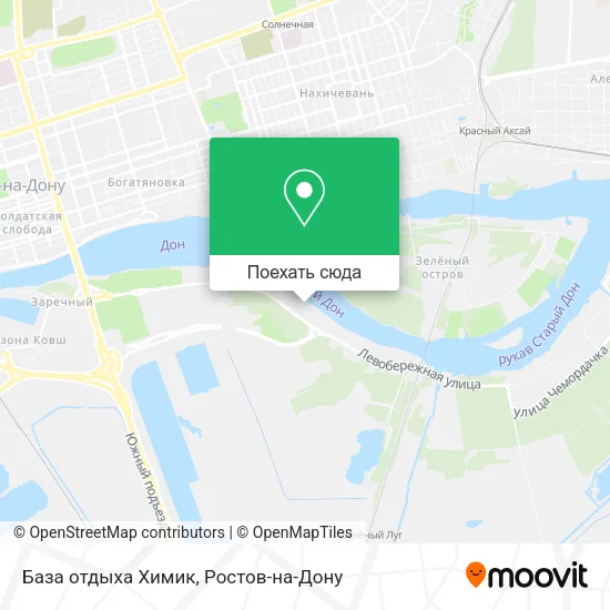 Карта База отдыха Химик