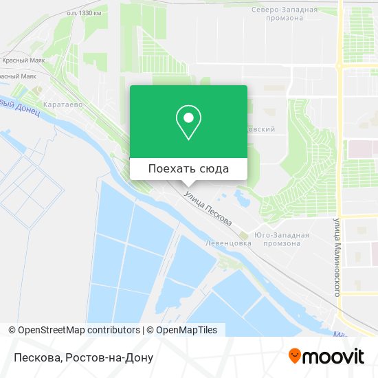 Карта Пескова