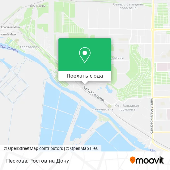 Карта Пескова