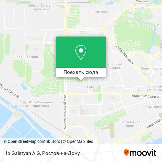 Карта Ip Galstyan A G
