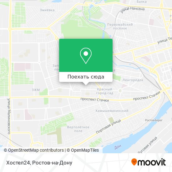 Карта Хостел24