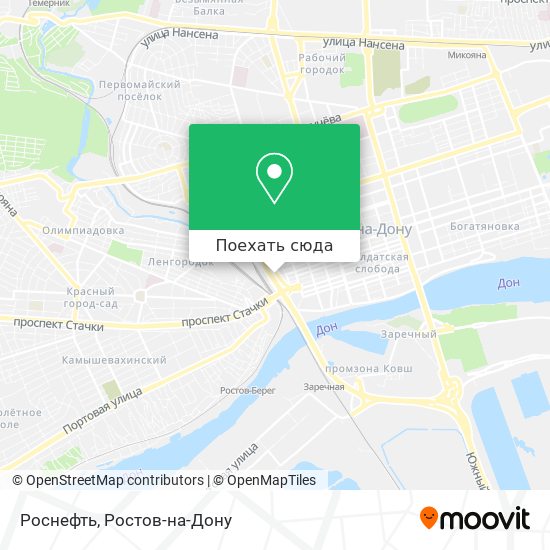 Карта Роснефть