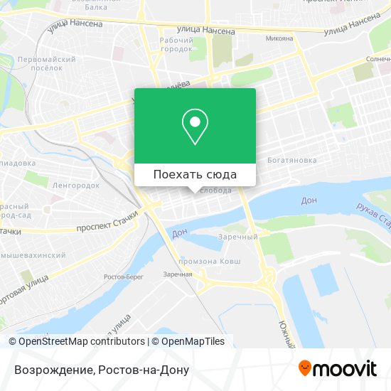 Карта Возрождение