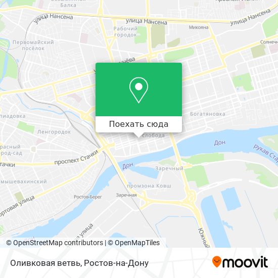 Карта Оливковая ветвь