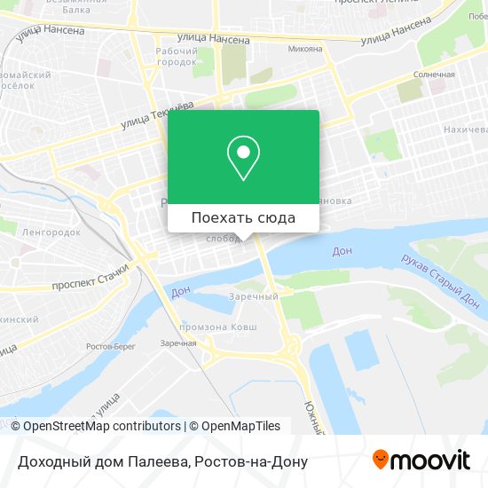 Карта Доходный дом Палеева