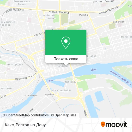 Карта Кекс