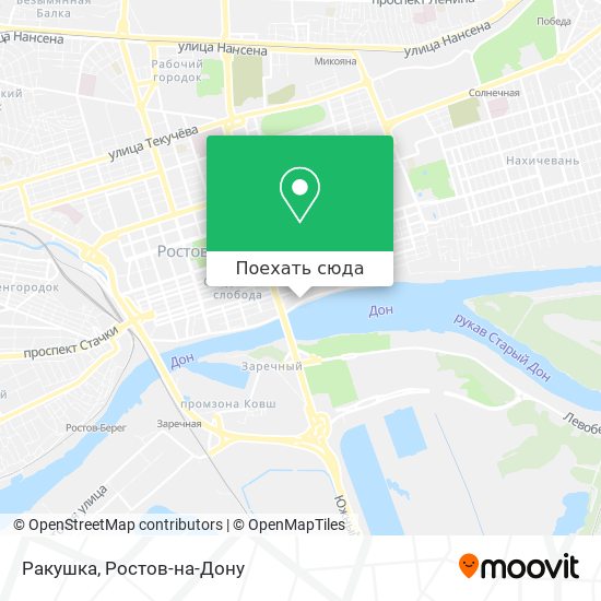 Карта Ракушка