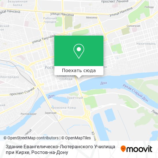 Карта Здание Евангелическо-Лютеранского Училища при Кирхе